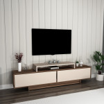 TV staliukas Asir, 180x50.2x29.6 cm, rudas