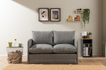 Sofa Asir Saga, šviesiai pilkas