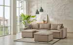 Sofa Asir Flov, smėlio spalvos