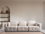 Sofa Asir Amaris, smėlio spalvos