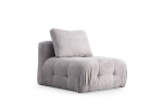 Fotelis Atelier del Sofa Amaris O1, šviesiai pilkas