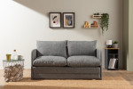 Sofa Asir Saga, šviesiai pilka