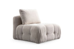 Fotelis Atelier del Sofa Amaris O1, smėlio spalvos