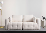 Modulinė sofa Asir Amaris, balta