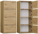 Komoda TopEShop Alma, ruda