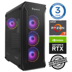 INTOP Ryzen 7 5700X 32GB 250SSD M.2 NVME+2TB RTX5060 8GB no-OS