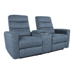 Sofa-reglaineris Home4You Gaston, mėlyna