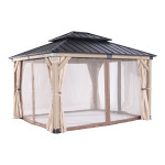 Tinkleliai nuo uodų pavėsinei Home4Yoy Cedar, 3x4 m