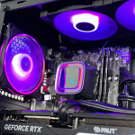 INTOP AQUA Ryzen 7 8700F 16GB DDR5 2TB SSD M.2 NVME RTX3050 8GB no-OS