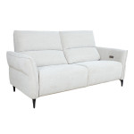 Trivietė sofa-reglaineris Home4You Miami, smėlio spalvos