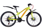 Kalnų dviratis Formula BLACKWOOD 1.0 DD FR 24", 2025 m., geltonas