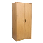 Spinta Home4You Lavinia, 83x54x180 cm, ruda