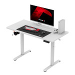 Reguliuojamas žaidimų stalas - HUZARO - Huzaro Hero 8.1 - Elektrinis reguliavimas 720-1180 mm - Anglies pluošto stalviršis - Talpa 50 kg