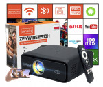 Zenwire E510H mini projektorius Full HD 4K Android TV 11 WiFi 24/5 GHz 15000Lm automatinis fokusavimas automatinis fokusavimas autokeistonas