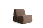 Išskleidžiamas fotelis Asir Origami Convertable, rudas