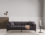 Sofa Asir New Petra 3, pilka