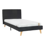 Lova Home4you Juno, 90x200 cm, pilka