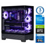 INTOP AQUA i5-14400F 16GB DDR5 1TB SSD M.2 NVME RTX5050 8GB WIN11Pro
