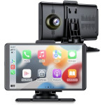 Automobilinė multimedijos sistema Nexadio CC100 CarPlay irnAndroid Auto su vaizdo registratoriaus funkcija