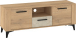 TV staliukas Meblocross Sigma SIG-10, rudas/smėlio spalvos