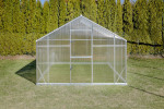 Šlaitinis SANUS XL-4 aliumininis/polikarbonatinis šiltnamis