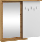 Kabykla Meblocross Hybrid Hyb-26 L, ruda/balta