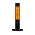 Infraraudonųjų spindulių šildytuvas Joris 2000W, juodas