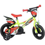 Dviratukas vaikams Dino Bikes Raptor Giallo 12", 612L-03RP