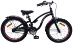 Vaikiškas dviratukas Volare Miracle Cruiser 18", juodas/rožinis