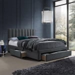 Lova Home4You Grace, 160x200 cm, pilka