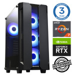 Intop Ryzen 7 5700X 32GB 500SSD M.2 NVME RTX3050 8GB