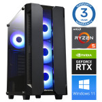 Intop Ryzen 5 5500 32GB 1TB SSD M.2 NVME RTX3050 8GB WIN11