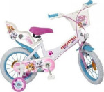 Vaikiškas dviratis Toimsa Paw Patrol, 14", mėlynas/rožinis