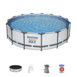 Karkasinis baseinas Bestway Steel Pro Max, 427cm x 107cm, su filtru