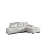 Dešininė kampinė sofa Eltap Ottavio, balta