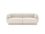 Sofa Micadoni Home Miley 184x85x74 cm, smėlio spalvos