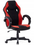 Biuro kėdė Sense7, juoda/raudona