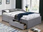 Lova Signal Eliot Velvet, 120x200 cm, pilka