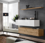 3-jų dalių sekcijos komplektas ASM Switch SB2 L, rudas/baltas