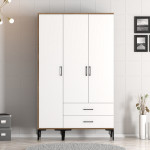 Drabužinė Kumsal ST - Walnut, White