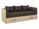 Sofa-lova Black Red White Tetrix, ruda