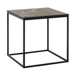 Šoninis kavos stalas Shp-950-Qq-1, 50x52x50 cm, juodas