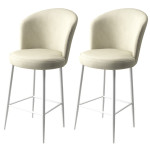 Baro kėdė (2 vienetai) Fora - Cream, White