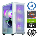 Intop Ryzen 5 5500 16GB 1TB SSD M.2 NVME+2TB RTX3050 6GB no-OS