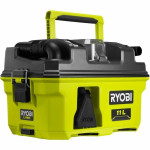 RYOBI - 18V ONE+ dirbtuvės siurblys - 11,8 kPa - 11 L talpos surinkėjas - Su priedais ir ONE+ įrankių adapteriu - RV1811