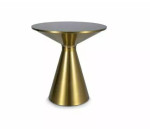 Kavos staliukas Signal Meble Seti, auksinis