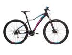 KROSS Lea 8.0 D bla-pin-blu m moteriškas kalnų (MTB) dviratis (29") - S dydis