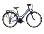 KROSS Trans 2.0 D blu-whi g moteriškas miesto dviratis (28") - M dydis