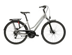 KROSS Trans 3.0 D sil-dog g moteriškas miesto dviratis (28") MY25 - L dydis