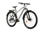 KROSS Hexagon 4.0 EQ gry-gre g kalnų (MTB) dviratis (27,5") - M dydis
